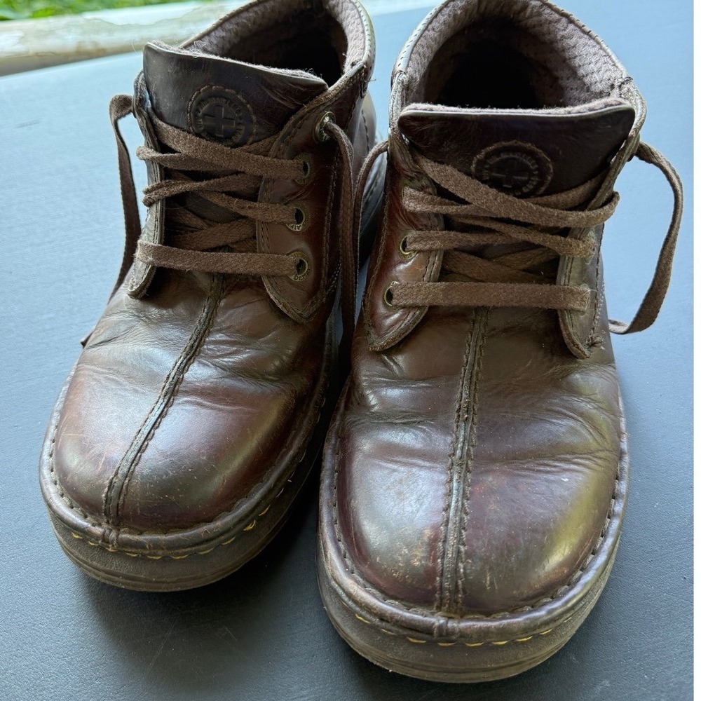 Dr. Martens Marty‎ Brown Leather Chukka Boots AW004 Mens 9 Womens 10